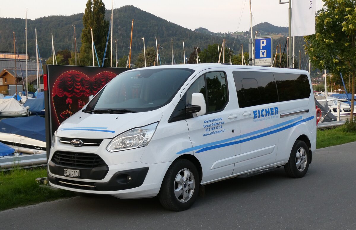 (278'579) - Eicher, Lyss - BE 170'601 - Ford am 6. August 2025 in Thun, Strandbad