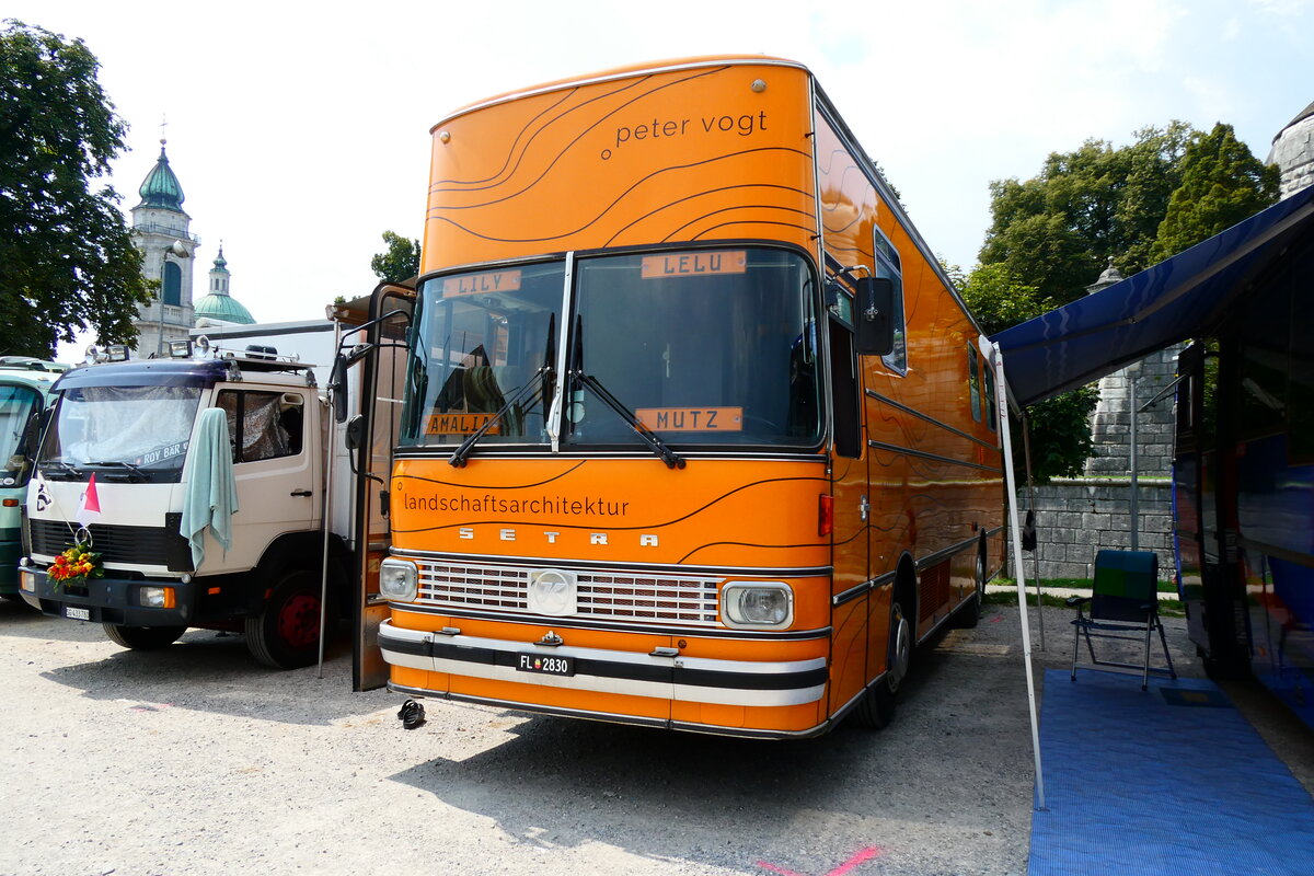 (279'041) - Aus Liechtenstein: Vogt, Vaduz - FL 2830 - Setra am 16. August 2025 in Solothurn, Baseltor
