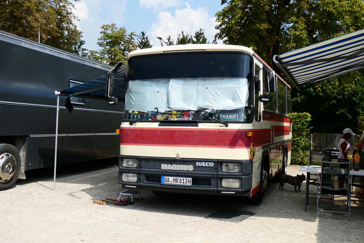 (279'060) - Aus Deutschland: St�bner, B�ttelborn - DA-MR 813H - Magirus-Iveco am 16. August 2025 in Solothurn, Baseltor 