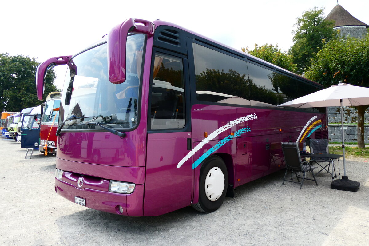 (279'065) - Boer, Astano - OW 28'035 - Irisbus (ex Meister, Thun) am 16. August 2025 in Solothurn, Baseltor