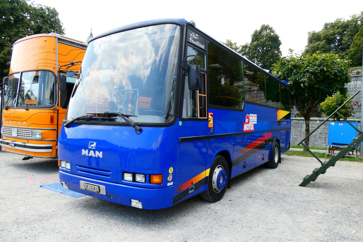 (279'071) - Keusen, Riggisberg - BE 2348 U - MAN/Auw�rter am 16. August 2025 in Solothurn, Baseltor