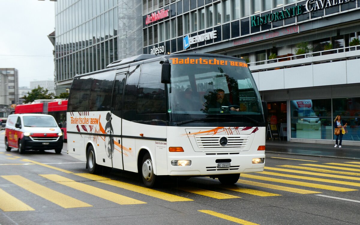 (279'255) - Badertscher, Bern - BE 158'691 - Mercedes/Auw�rter am 21. August 2025 beim Bahnhof Bern