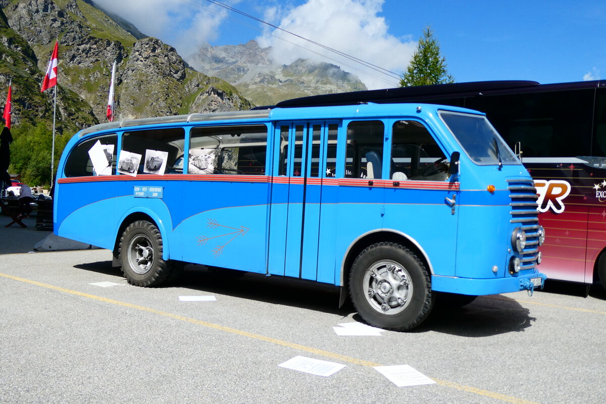 (279'303) - Theytaz, Sion - VS 1300 - Saurer/Mudry am 23. August 2025 in Dixence, Le Chargeur