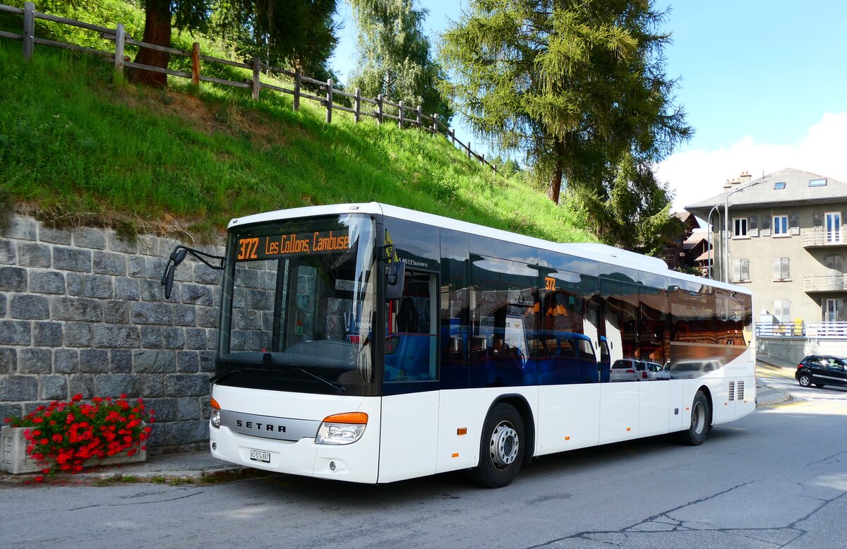 (279'318) - Theytaz, Sion - VS 574'887 - Setra (ex R�ttgen, D-Untersteinach) am 23. August 2025 in H�r�mence