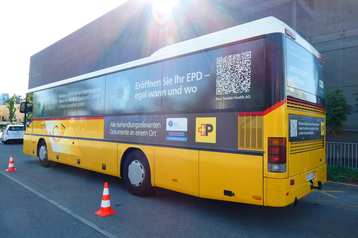 (279'387) - Tschannen, Zofingen - Nr. 7/AG 14'483/PID 90 - Setra am 26. August 2025 in Baar, Kantonsspital