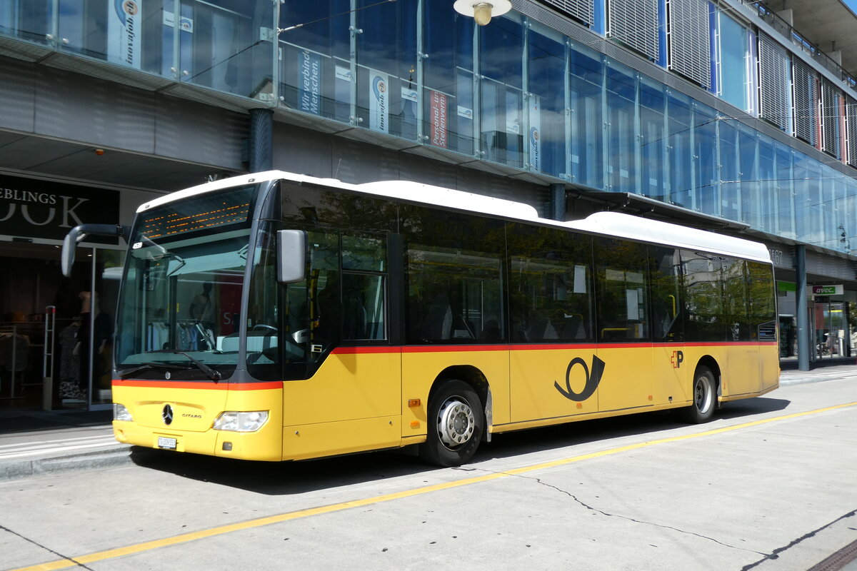 (279'551) - Rattin, Schlatt - TG 209'553/PID 4539 - Mercedes (ex Harz, D-Saarbr�cken; ex PostAuto Bern; ex AVG Meiringen Nr. 71) am 29. August 2025 beim Bahnhof Frauenfeld
