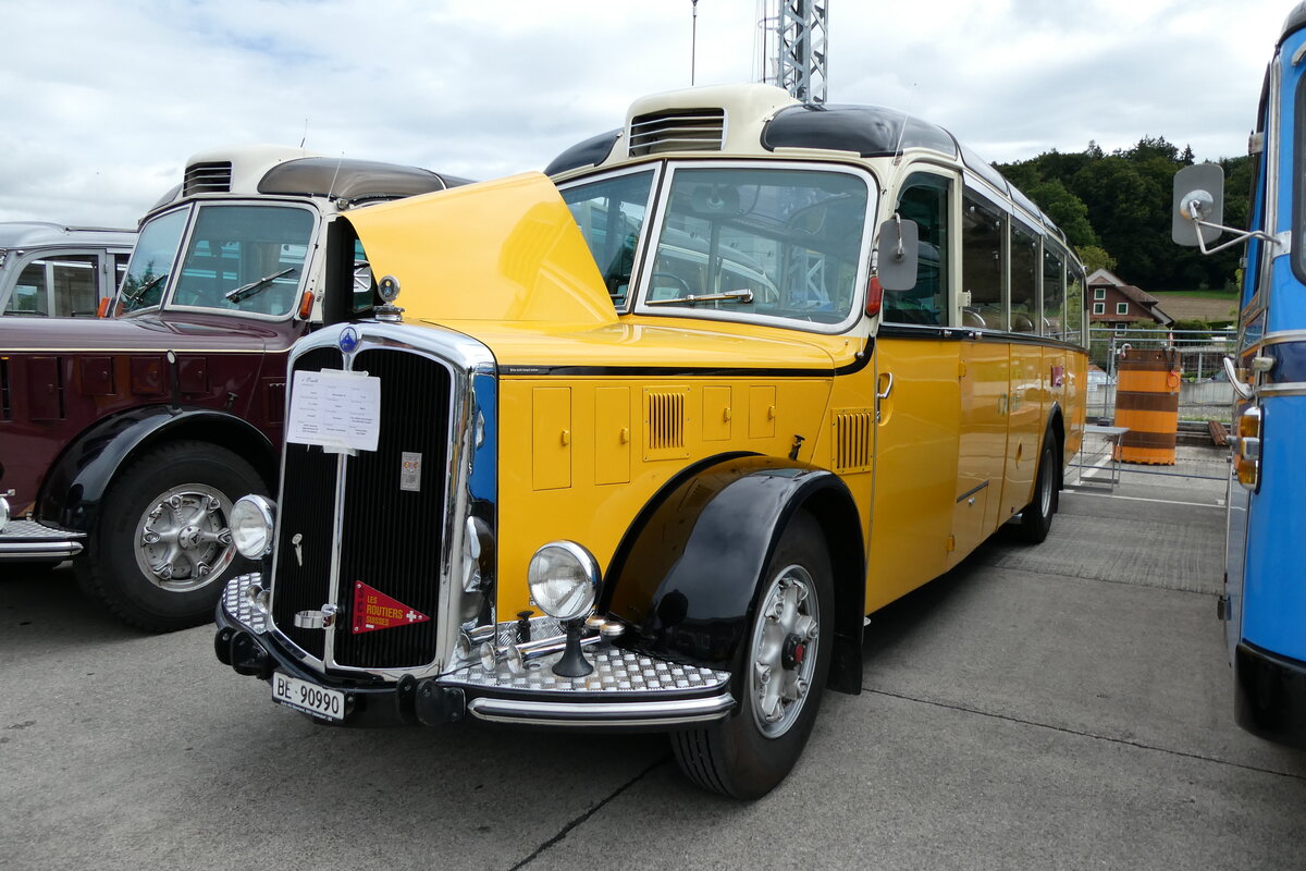 (279'632) - Ritter, Sch�pbach - BE 90'990 - Saurer/Gangloff (ex Linder, Einigen; ex P 23'146; ex P 2215) am 30. August 2025 in Oberkirch, CAMPUS Sursee