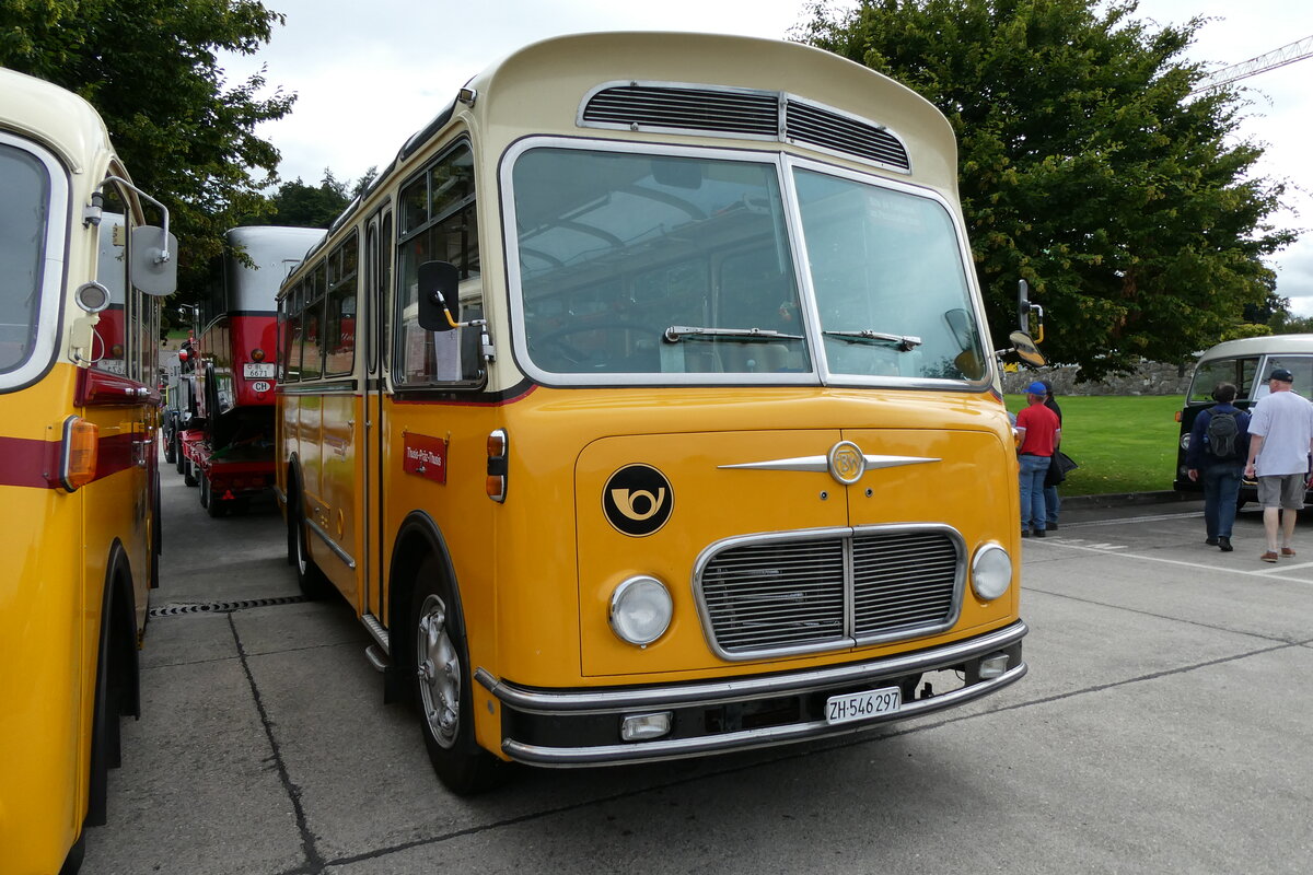 (279'641) - R�ber, Mettmenstetten - ZH 546'297 - FBW/Gangloff (ex P 23'202; ex P 21'002) am 30. August 2025 in Oberkirch, CAMPUS Sursee
