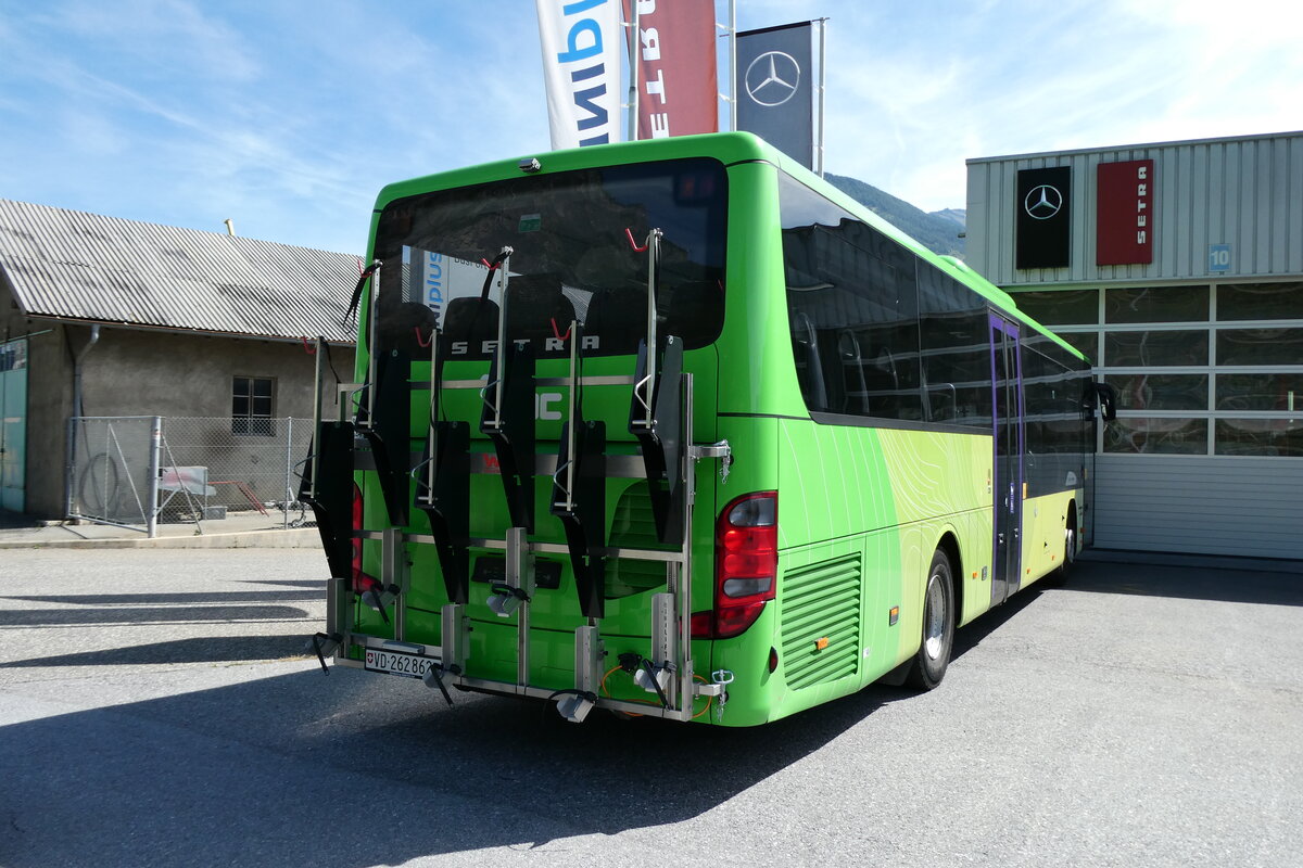 (279'972) - TPC Aigle - Nr. 33/VD 262'862 - Setra (ex Vol�nbusz, H-Budapest) am 6. September 2025 in Leytron, Garage Buchard