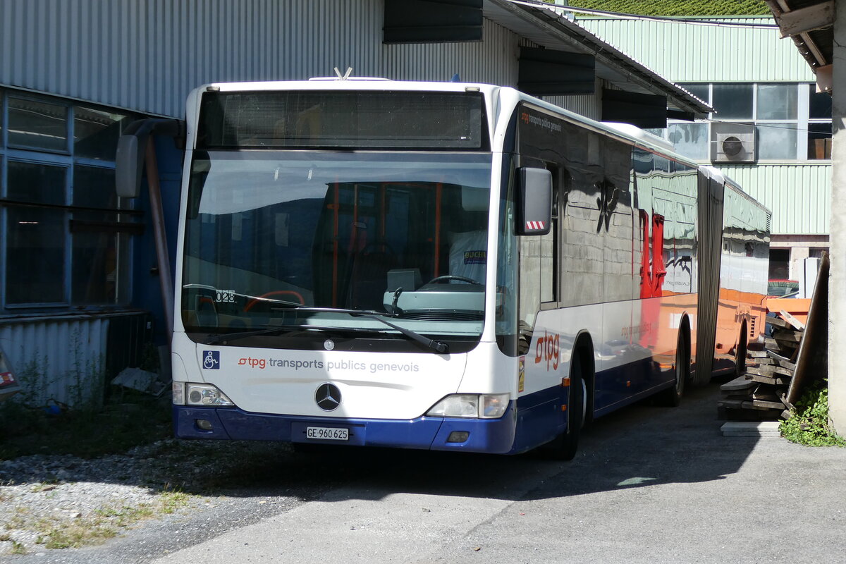 (279'983) - TPG Gen�ve - Nr. 189/GE 960'625 - Mercedes am 6. September 2025 in Leytron, Garage Buchard