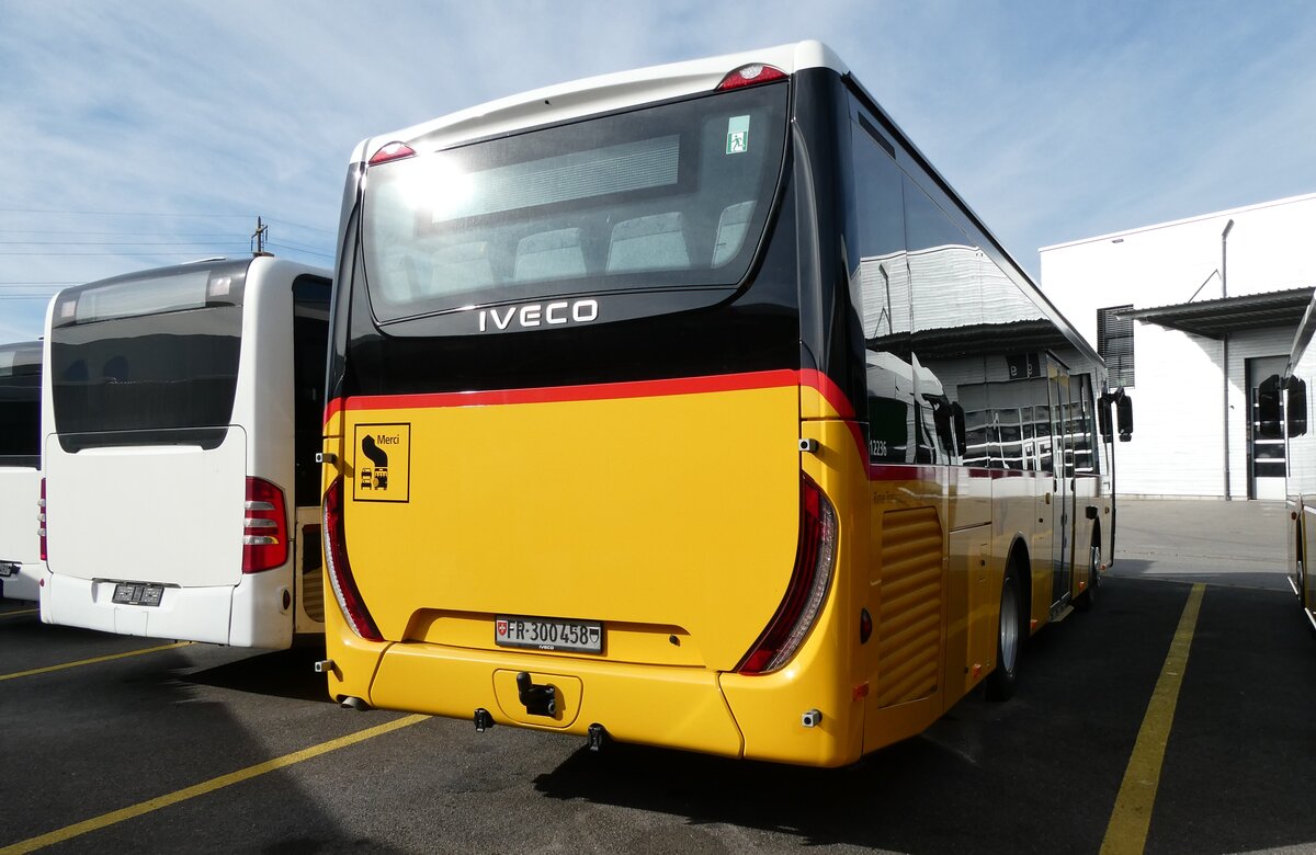 (280'018) - Rime, Charmey - FR 300'458/PID 12'236 - Iveco am 6. September 2025 in Kerzers, Interbus
