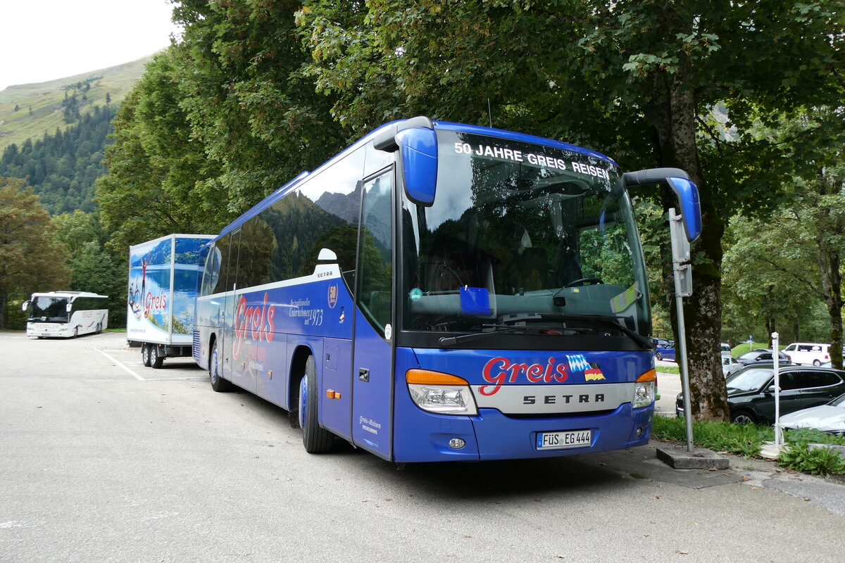 (280'497) - Aus Deutschland: Greis, Nesselwang - F�S-EG 444 - Setra am 17. September 2025 in Eng, Eng Alm