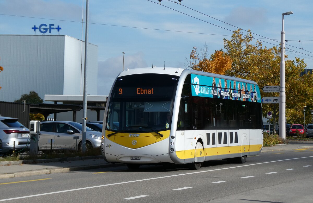 (281'111) - VBSH Schaffhausen - Nr. 35/SH 38'035 - eIrizar am 10. Oktober 2025 in Schaffhausen, Ebnat