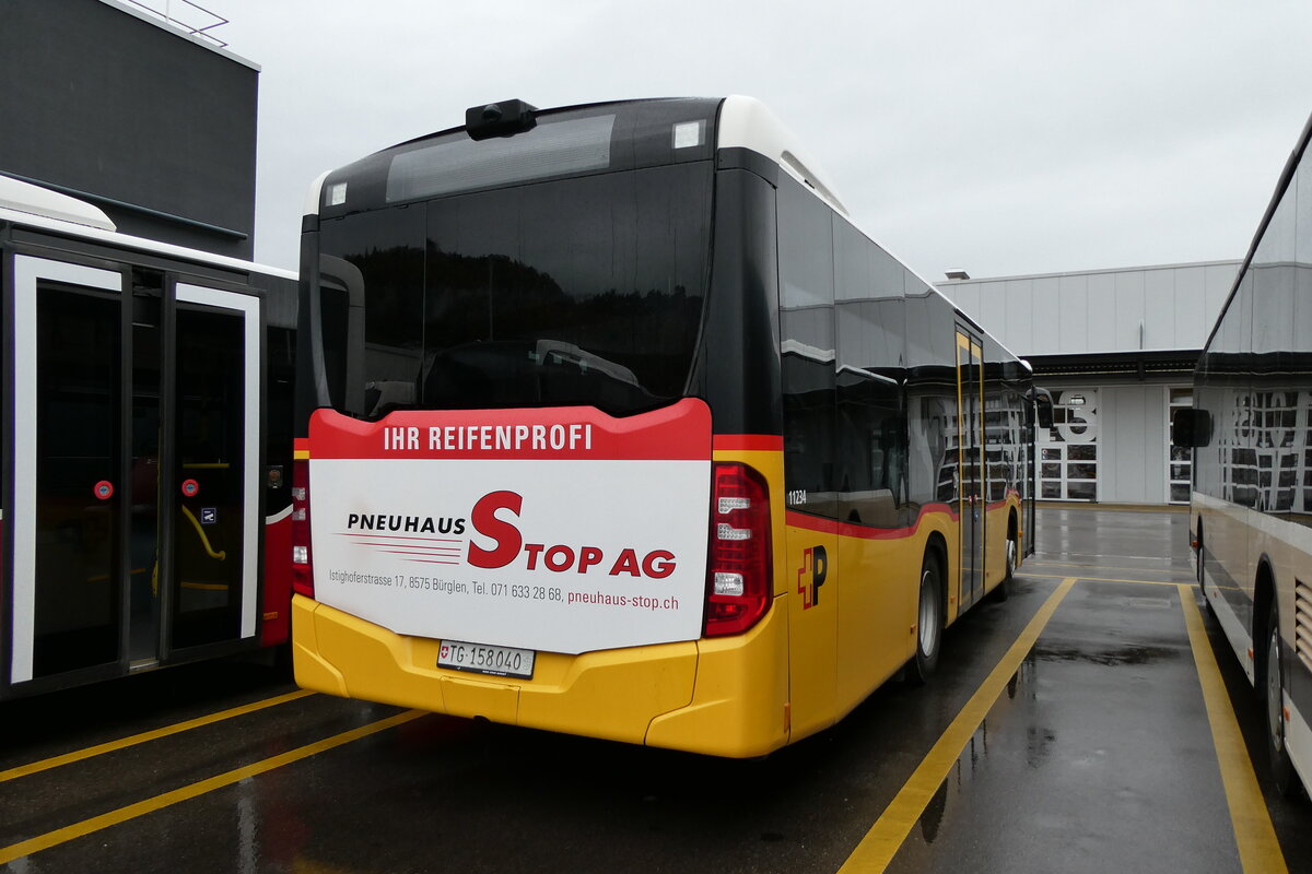 (281'818) - PostAuto Ostschweiz - TG 158'040/PID 11'234 - Mercedes am 25. Oktober 2025 in Winterthur, Daimler Buses