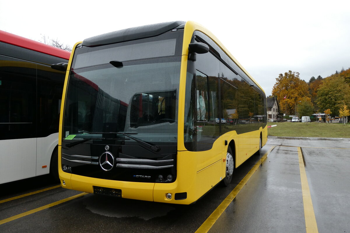 (281'825) - BLT Oberwil - (146'429) - eMercedes am 25. Oktober 2025 in Winterthur, Daimler Buses