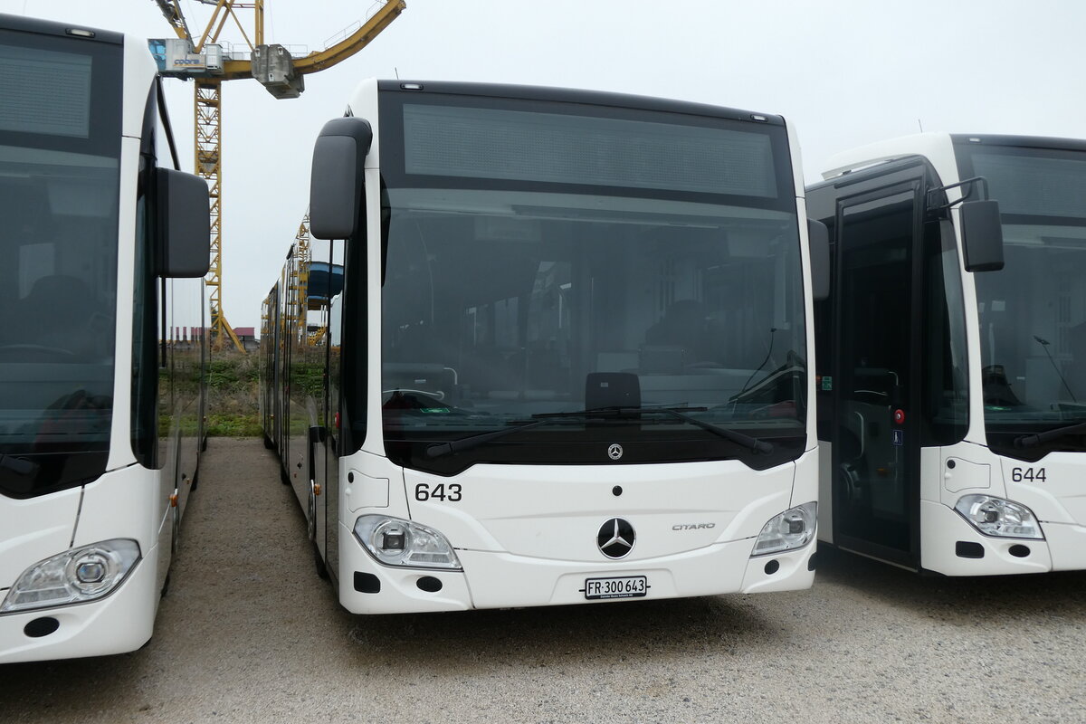(281'963) - Intertours, Domdidier - Nr. 643/FR 300'643 - Mercedes am 1. November 2025 in Domdidier, Garage