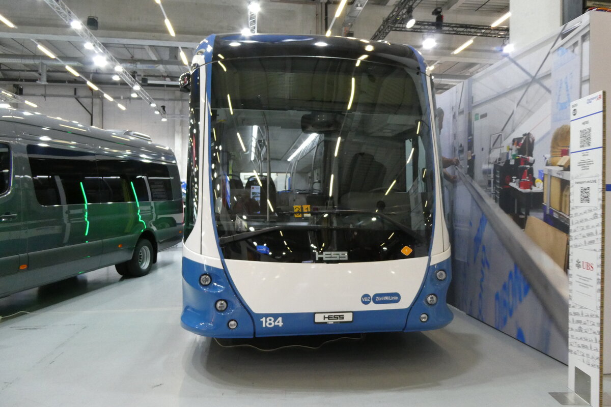 (282'146) - VBZ Z�rich - Nr. 184 - eHess am 7. November 2025 in Bern, transport.ch