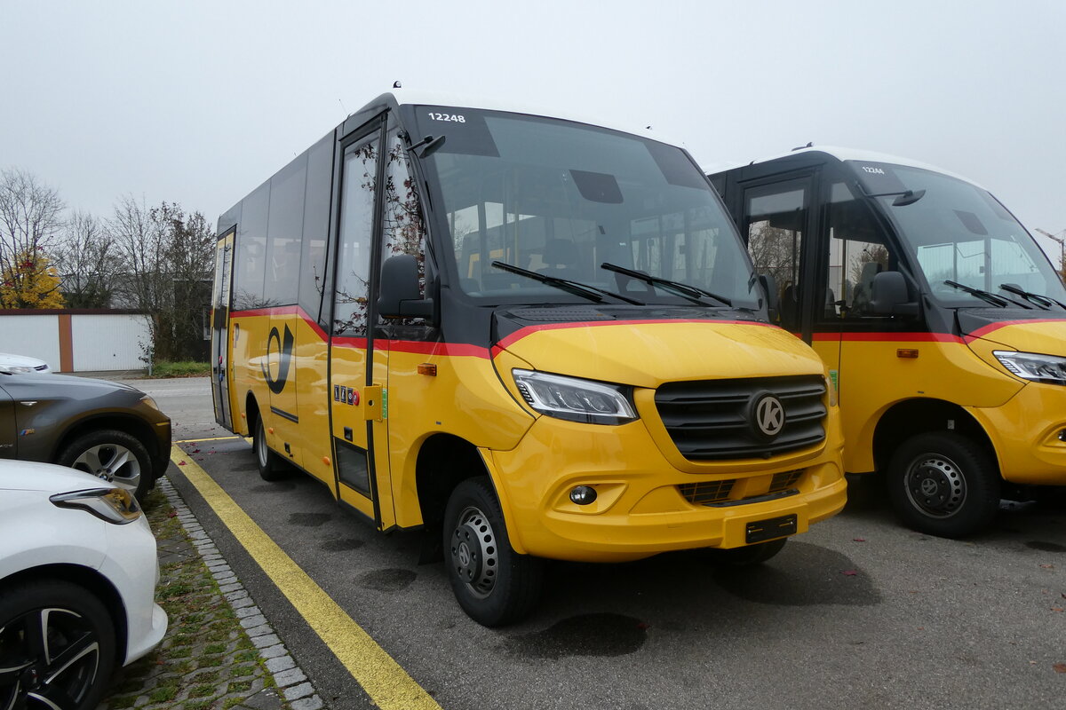 (282'172) - TpM, Mesocco - PID 12'248 - K-Bus/Mercedes am 8. November 2025 in Zuchwil, Garage BSU