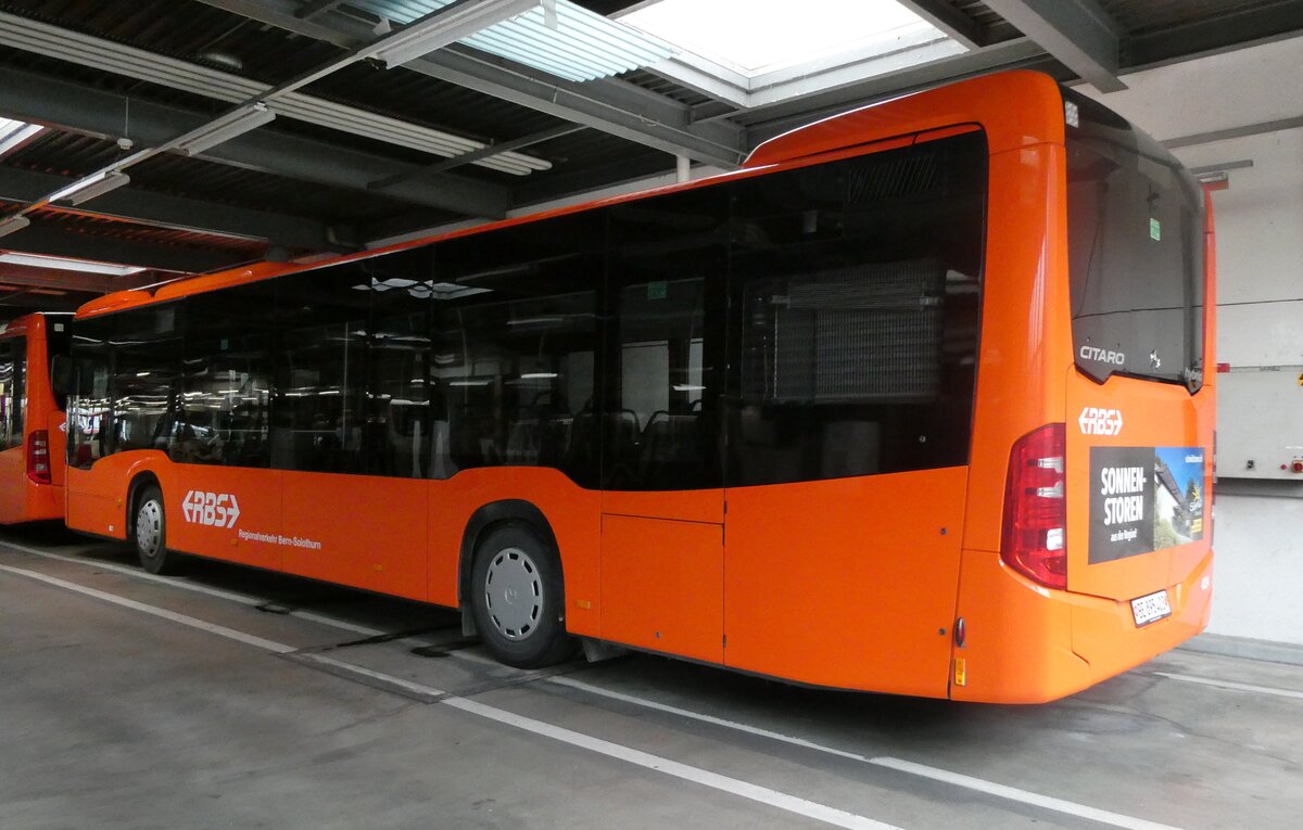 (282'189) - RBS Worblaufen - Nr. 4224/BE 895'403 - Mercedes (ex Nr. 224) am 8. November 2025 in Zuchwil, Garage BSU