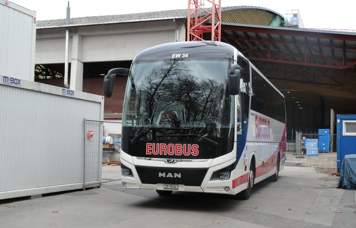 (282'252) - Welti-Furrer, Bassersdorf - Nr. 34/ZH 5034 - MAN am 9. November 2025 in Thun, Grabengut