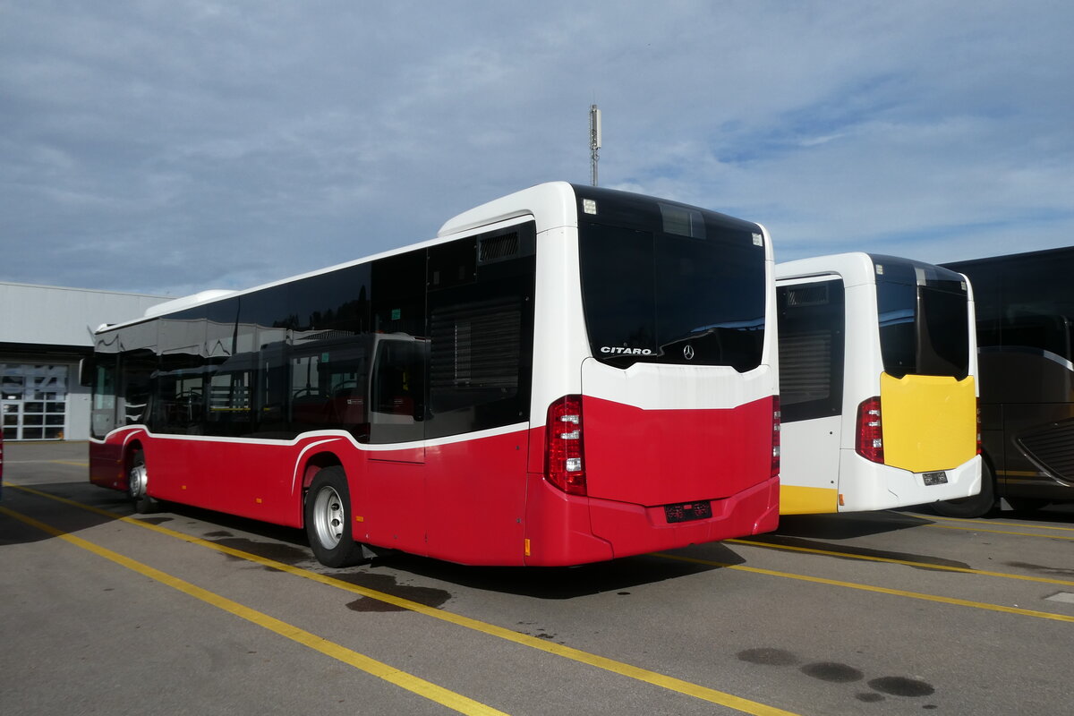 (282'434) - PostAuto Ostschweiz - PID 12'318 - Mercedes (ex PostAuto Bern; ex Wiener Linien, A-Wien Nr. 8158) am 15. November 2025 in Winterthur, Daimler Buses