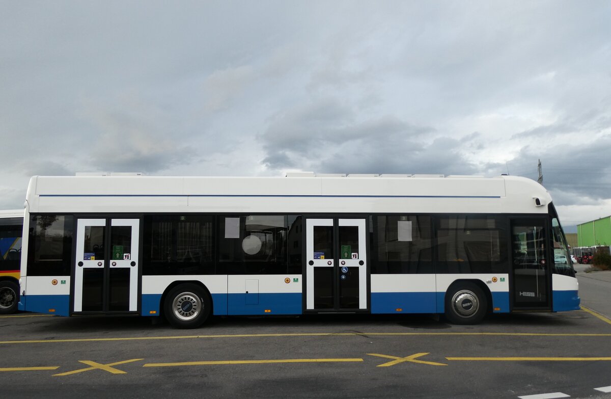 (282'461) - Interbus, Kerzers - eHess (ex BGU Grenchen Nr. 35) am 15. November 2025 in Kerzers, Interbus