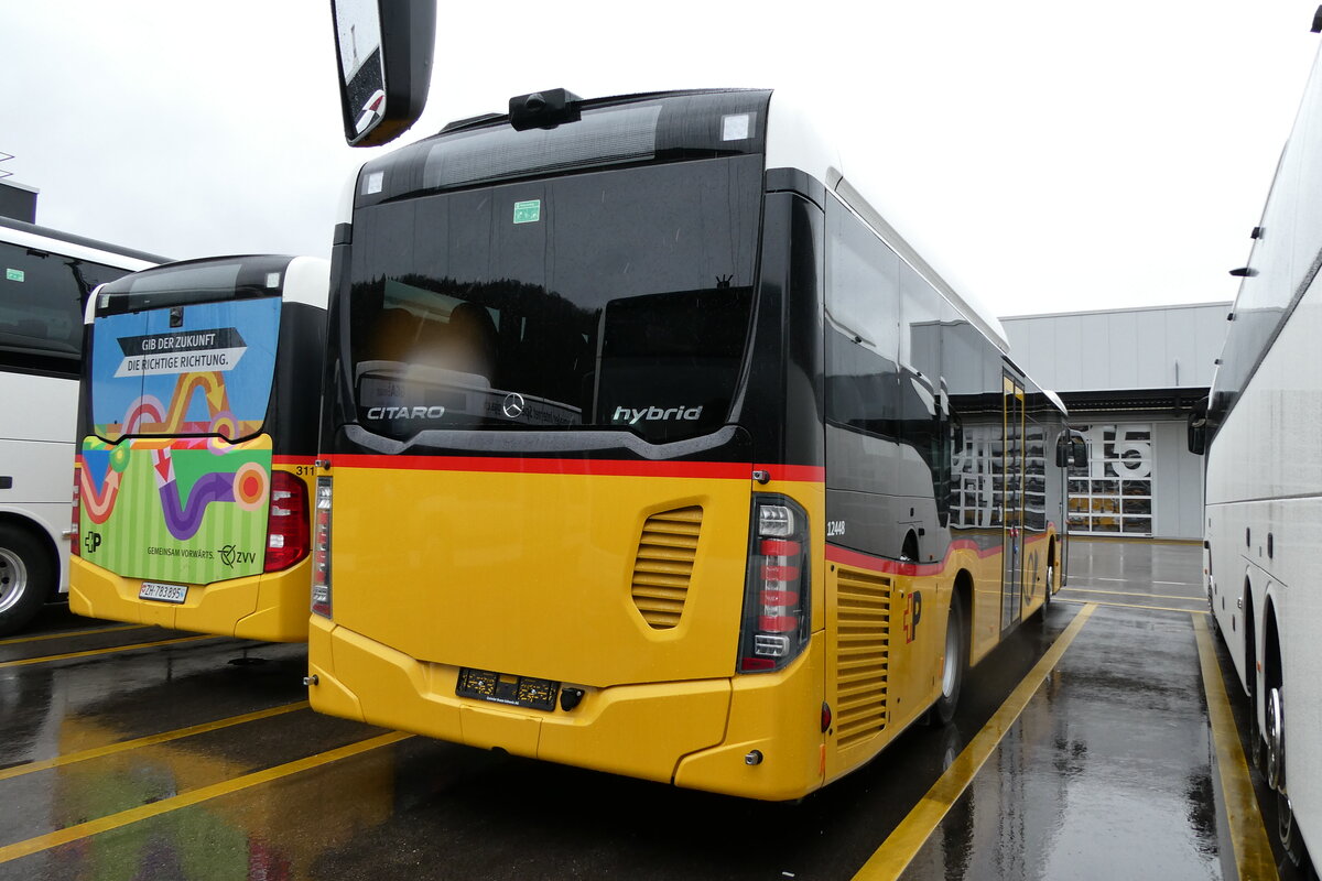(284'975) - PostAuto Ostschweiz - PID 12'448 - Merees am 21. Februar 2026 in Winterthur, Daimler Buses