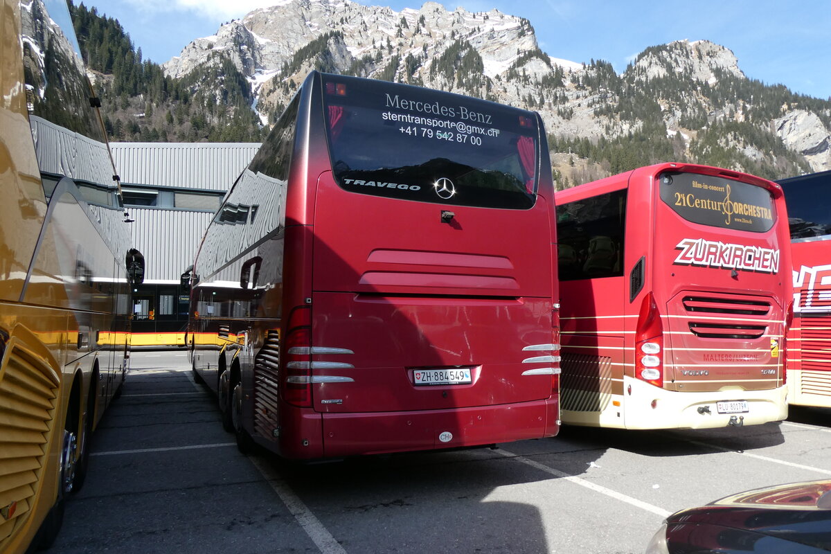 (285'102) - Stern, Schlieren - ZH 884'549 - Mercedes am 28. Februar 2026 auf der St�ckalp