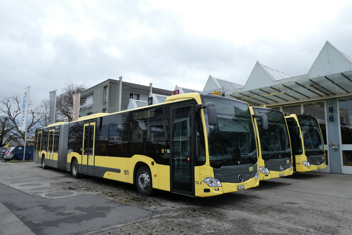 (285'434) - STI Thun - Nr. 721/BE 904'721 - Mercedes am 15. M�rz 2026 in Thun, Garage