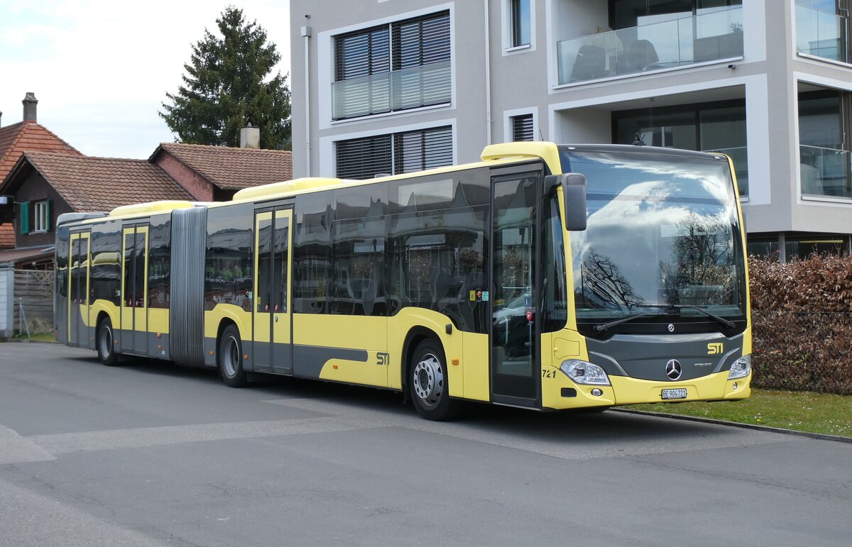 (285'728) - STI Thun - Nr. 721/BE 904'721 - Mercedes am 25. M�rz 2026 in Thun, Garage