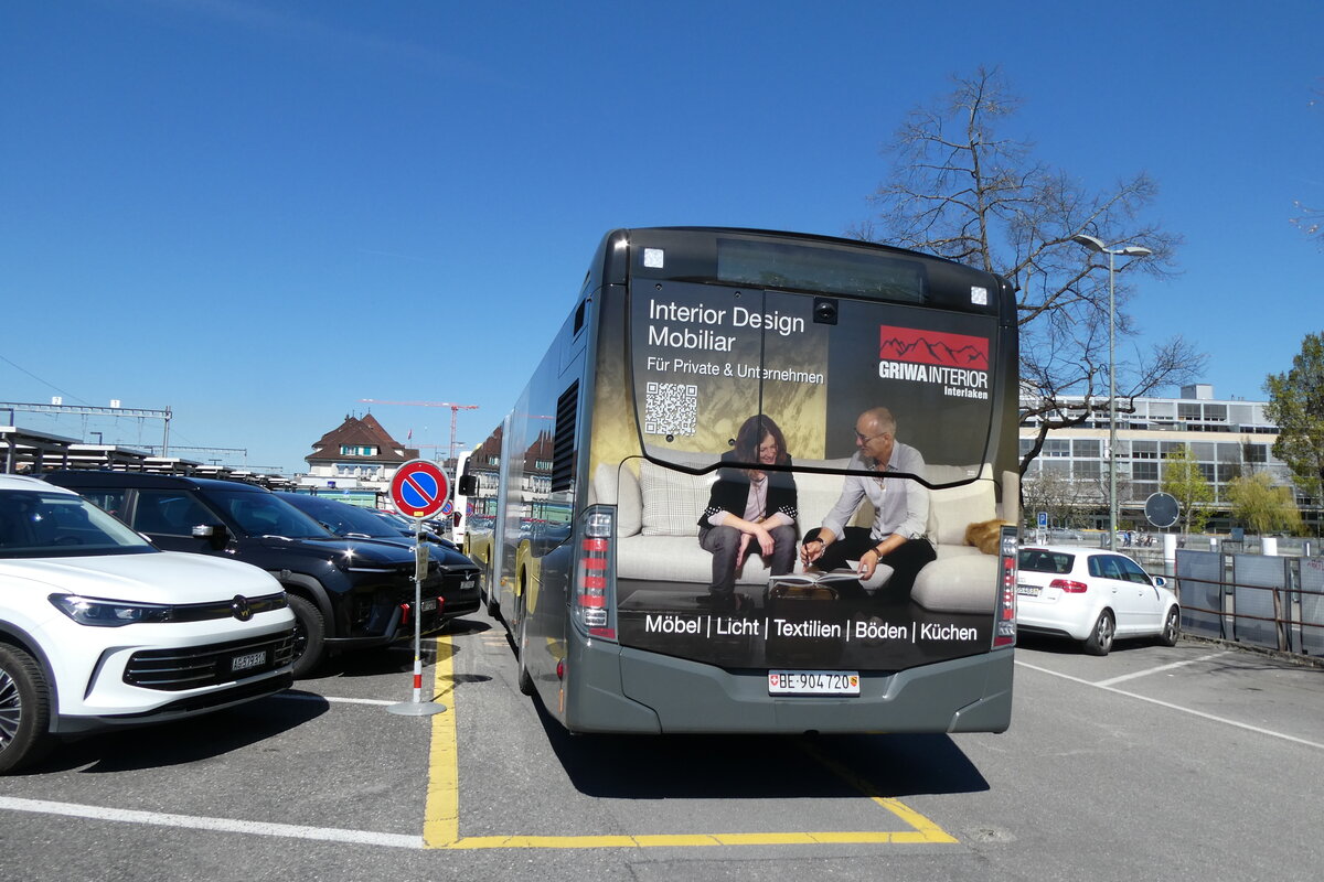 (286'031) - STI Thun - Nr. 720/BE 904'720 - Mercedes am 8. April 2026 in Thun, CarTerminal