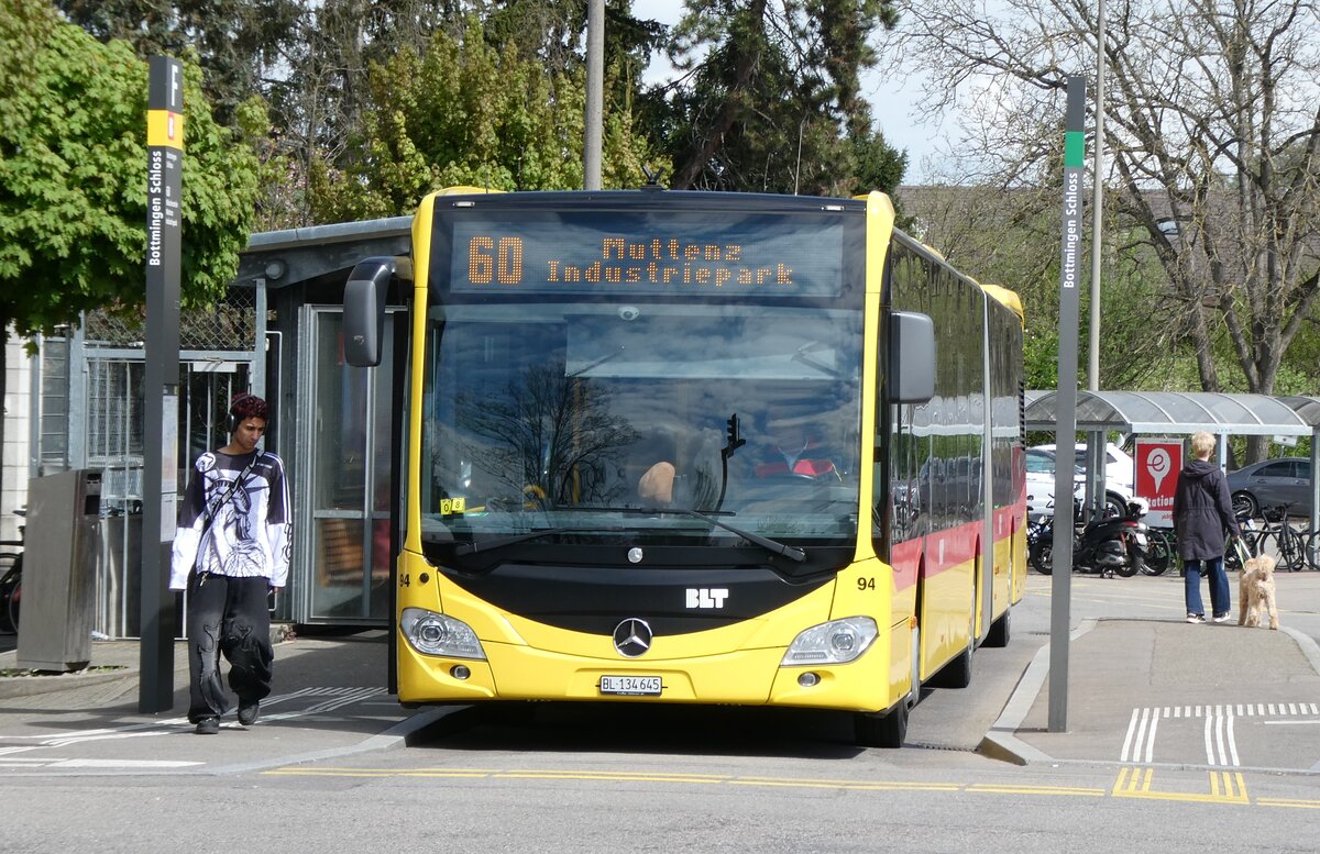 (286'206) - BLT Oberwil - Nr. 84/BL 134'645 - Mercedes am 16. April 2026 in Bottmingen, Schloss