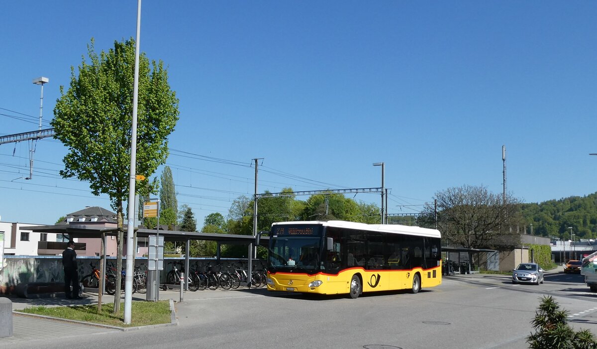 (286'257) - Anstein, Willisau - Nr. MB 13/LU 165'612/PID 10'565 - Mercedes am 21. April 2026 beim Bahnhof Dagmersellen