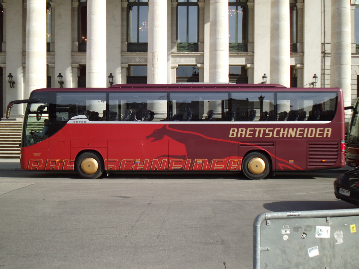 Brettschneider, M�nchen - Setra S 415 GT-HD am 25. Februar 2014 in M�nchen (Aufnahme: Martin Beyer)