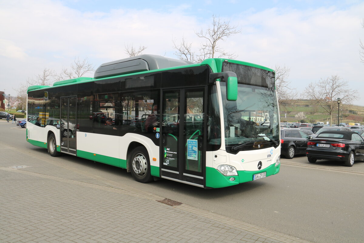BVZ Gr�nstadt - D�W-ZP 830 - Mercedes Benz Citaro C2 CNG am 20. M�rz 2022 in Bad D�rkheim (Aufnahme: Martin Beyer)