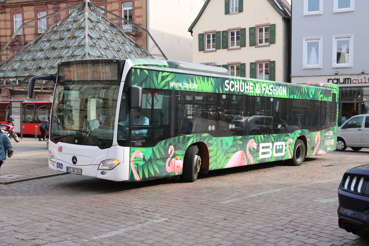 DB Regio Bus Mitte, Mainz - MZ-DB 2342 - Mercedes Benz Citaro C2 am 21. M�rz 2022 in Speyer (Aufnahme: Martin Beyer)