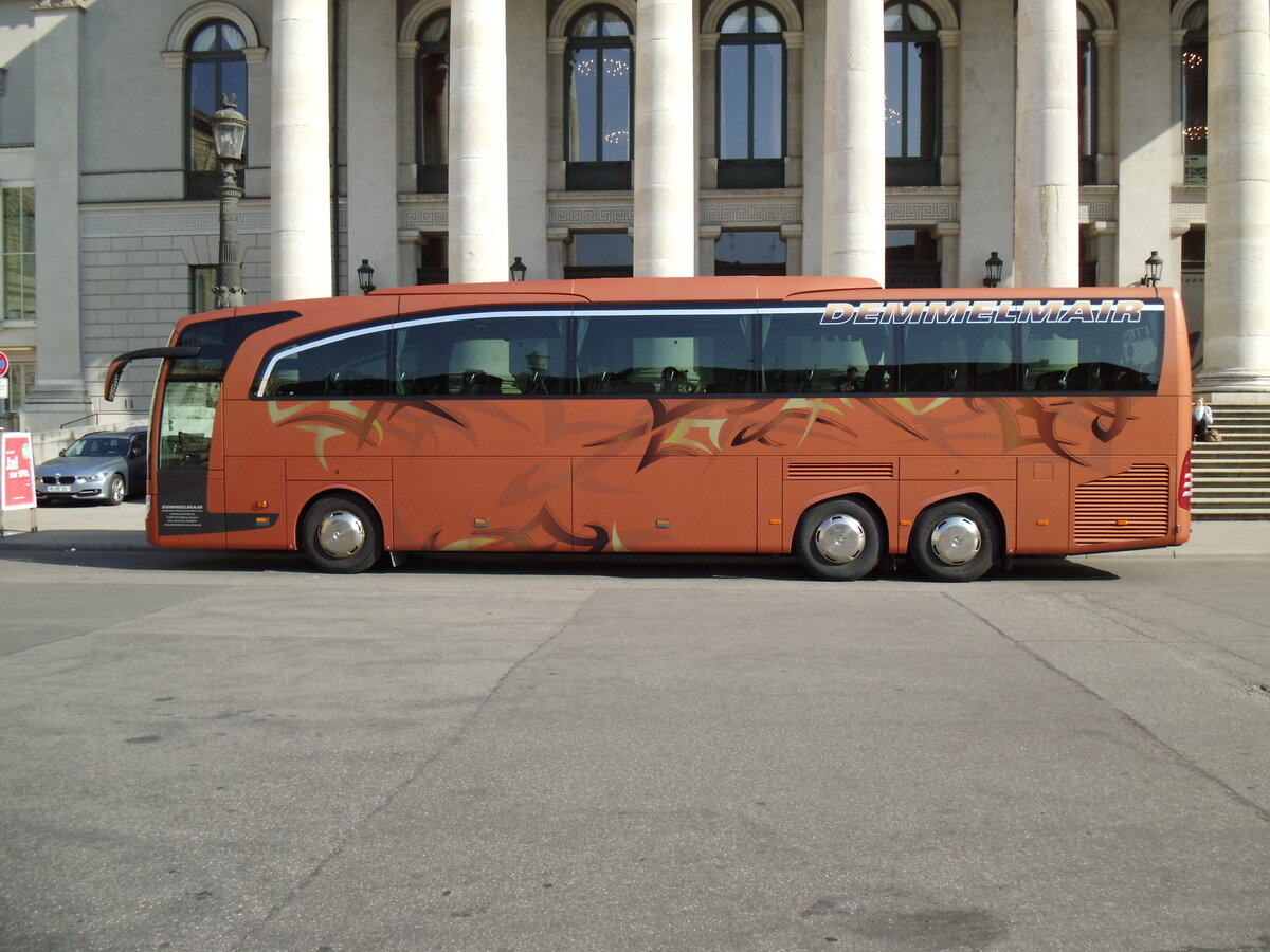 Demmelmair, Friedberg - Mercedes Benz Travego am 14. M�rz 2014 in M�nchen (Aufnahme: Martin Beyer)