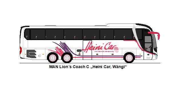 Heini Car, W�ngi - MAN Lion's Coach C