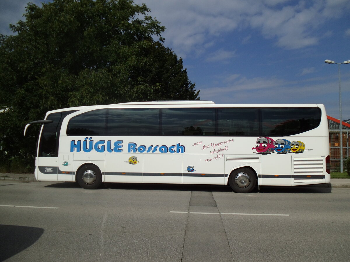 H�gle Rossach, Grossheirath - Mercedes Benz Travego am 22. August 2014 in Wolfratshausen (Aufnahme: Martin Beyer)
