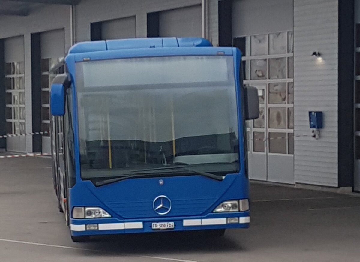 Interbus, Kerzers - FR 300'704 - Mercedes (ex AFA Adelboden Nr. 93; ex AFA Adelboden Nr. 5) am 17. M�rz 2018 in Kerzers, Interbus (Aufnahme: Norbert Clemenz)