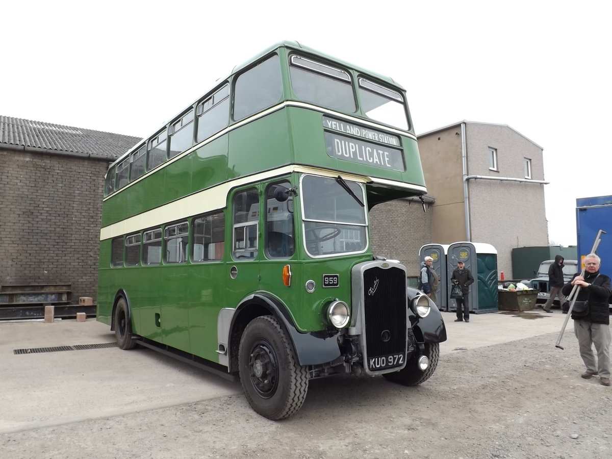 KUO 972
1950 Bristol K6B
ECW L27/28R
Western National 959

Photo taken at Brough, Cumbria, England on 20th April 2014.