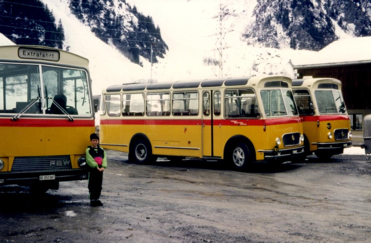 (MD250) - Aus dem Archiv: Rentsch, B�riswil - BE 353'048 - FBW/Gangloff (ex P 23'203; ex P 21'003) um 1995