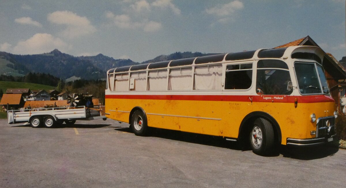 (MD499) - Aus dem Archiv: Wespe, Altst�tten - SG 1293 U - FBW/Eggli (ex P 24'089; ex P 21'589) im Jahr 1997