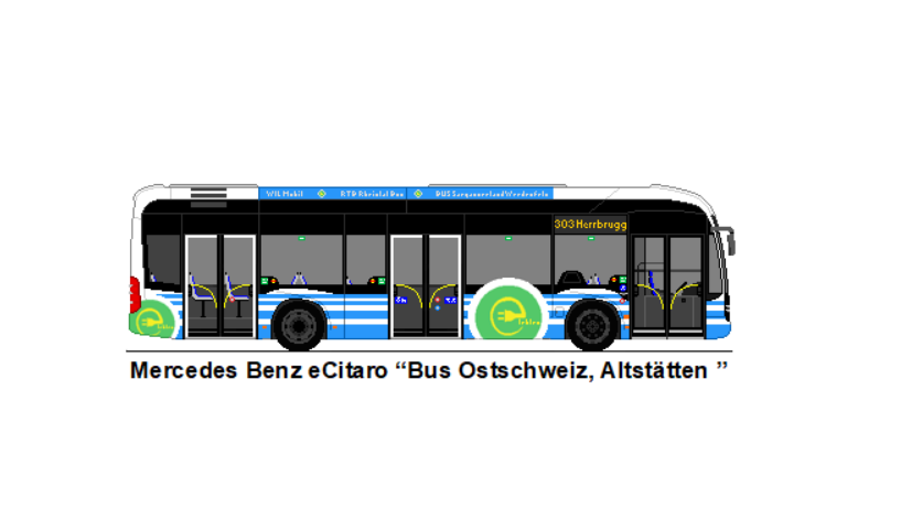 RTB Altst�tten - Nr. 1/SG 448'575 - Mercedes Benz eCitaro