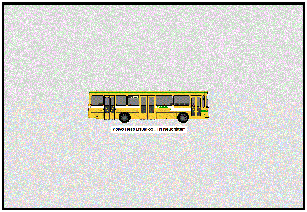 TN Neuch�tel - Nr. 214/NE 63'214 - Volvo/Hess B10M-55