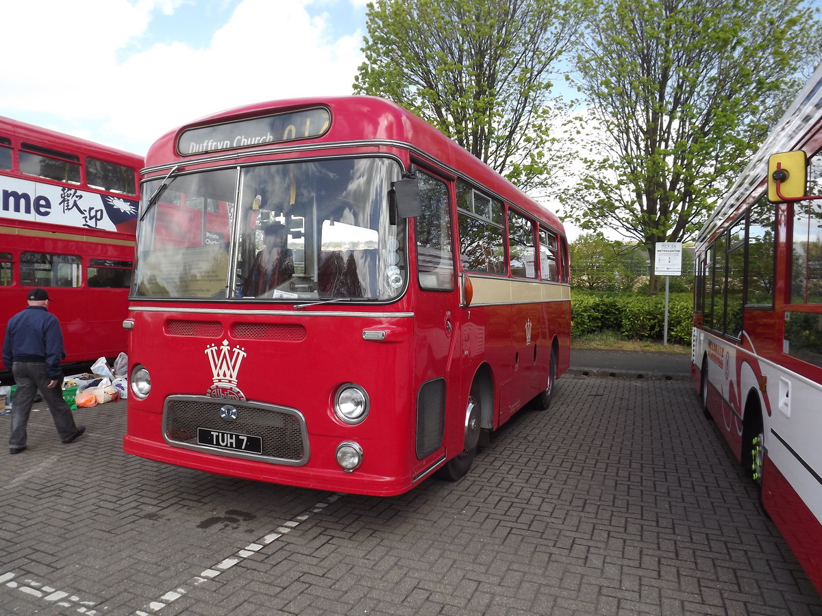 TUH 7
1960 Albion N53N
Harrington DP30F
New to Western Welsh, fleet number 7.

MetroCentre Shopping Complex, Gateshead, Tyne & Wear, UK 04/05/2015