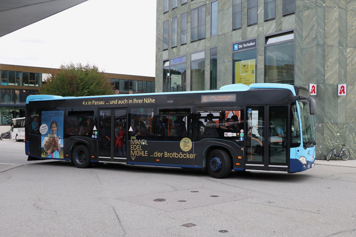 VBP Passau - Nr. 40/PA-A 2740 - Mercedes am 30. Juli 2025 in Passau (Ausnahme: Martin Beyer)