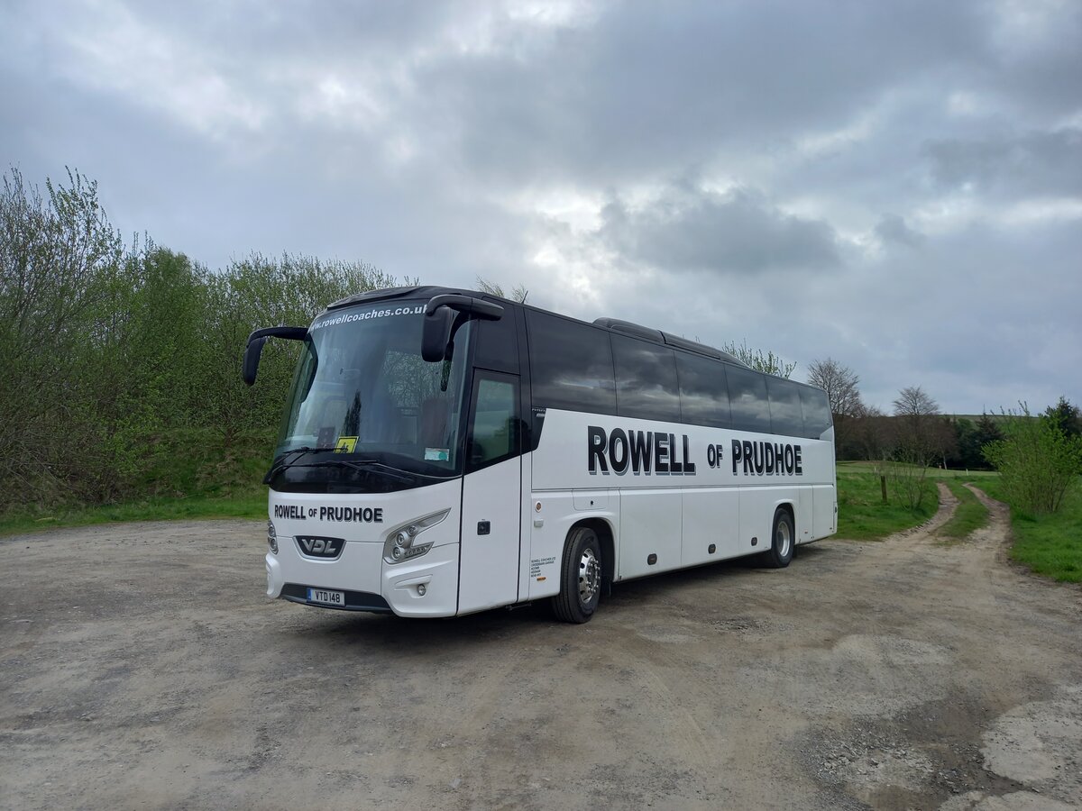 VTD 148
2017 VDL FHD2
C51Ft
New to Rowell, Acomb, Northumberland, registered YD17 WXX.

Photographed 4th May 2023 at Bellingham, Northumberland.