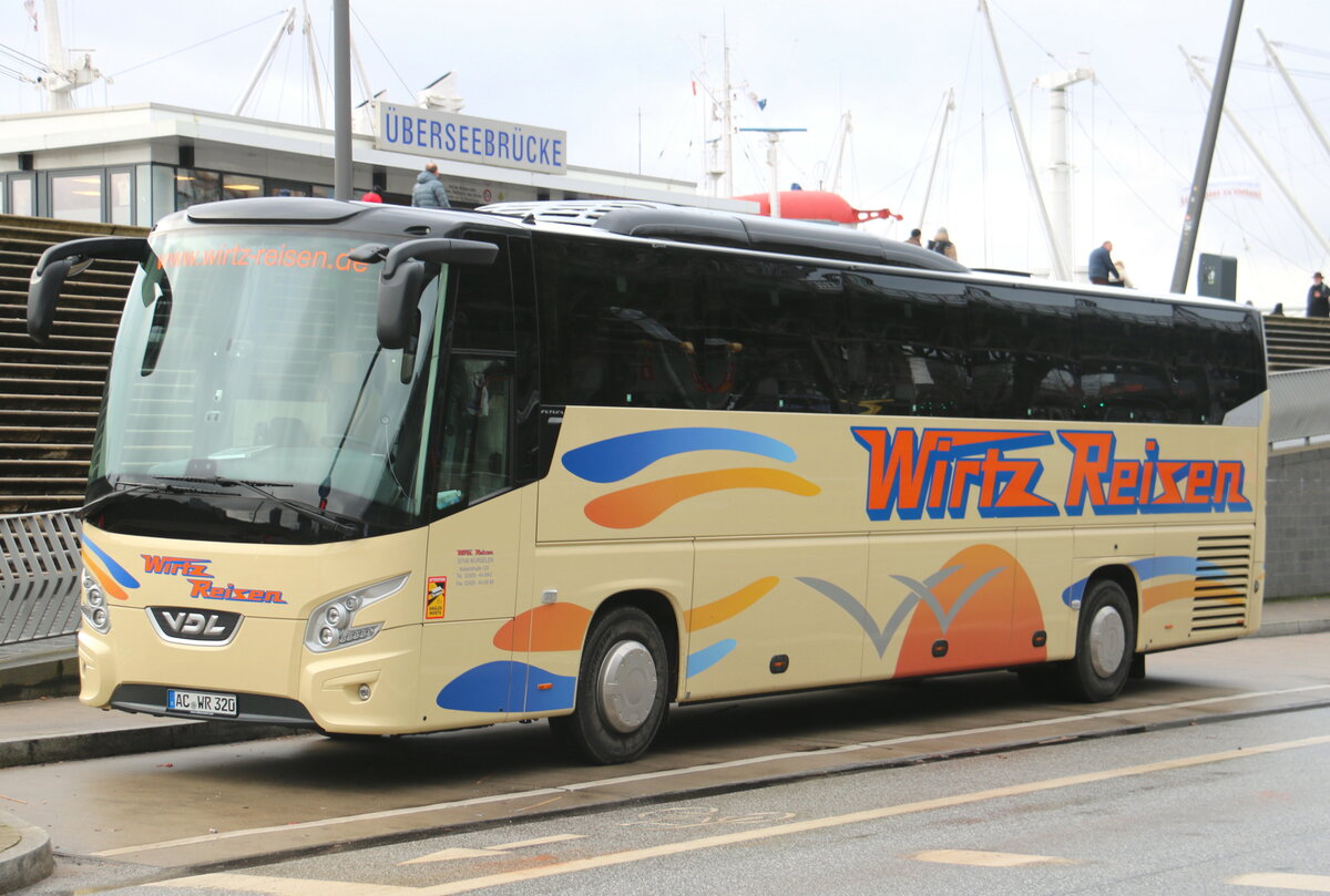 Wirtz, W�rselen - AC-WR 320 - VDL am 1. Januar 2024 in Hamburg (Aufnahme: Martin Beyer)
