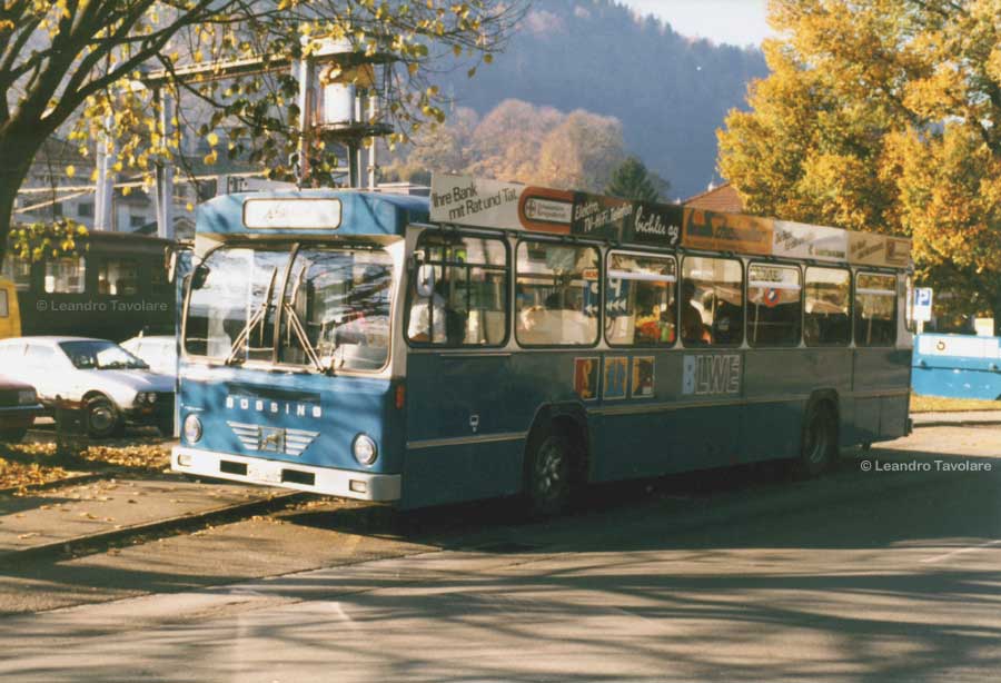 (Y86-AA01) - Aus dem Archiv: BLWE Wattwil - Nr. 1/SG 406 - B�ssing im August 1986 